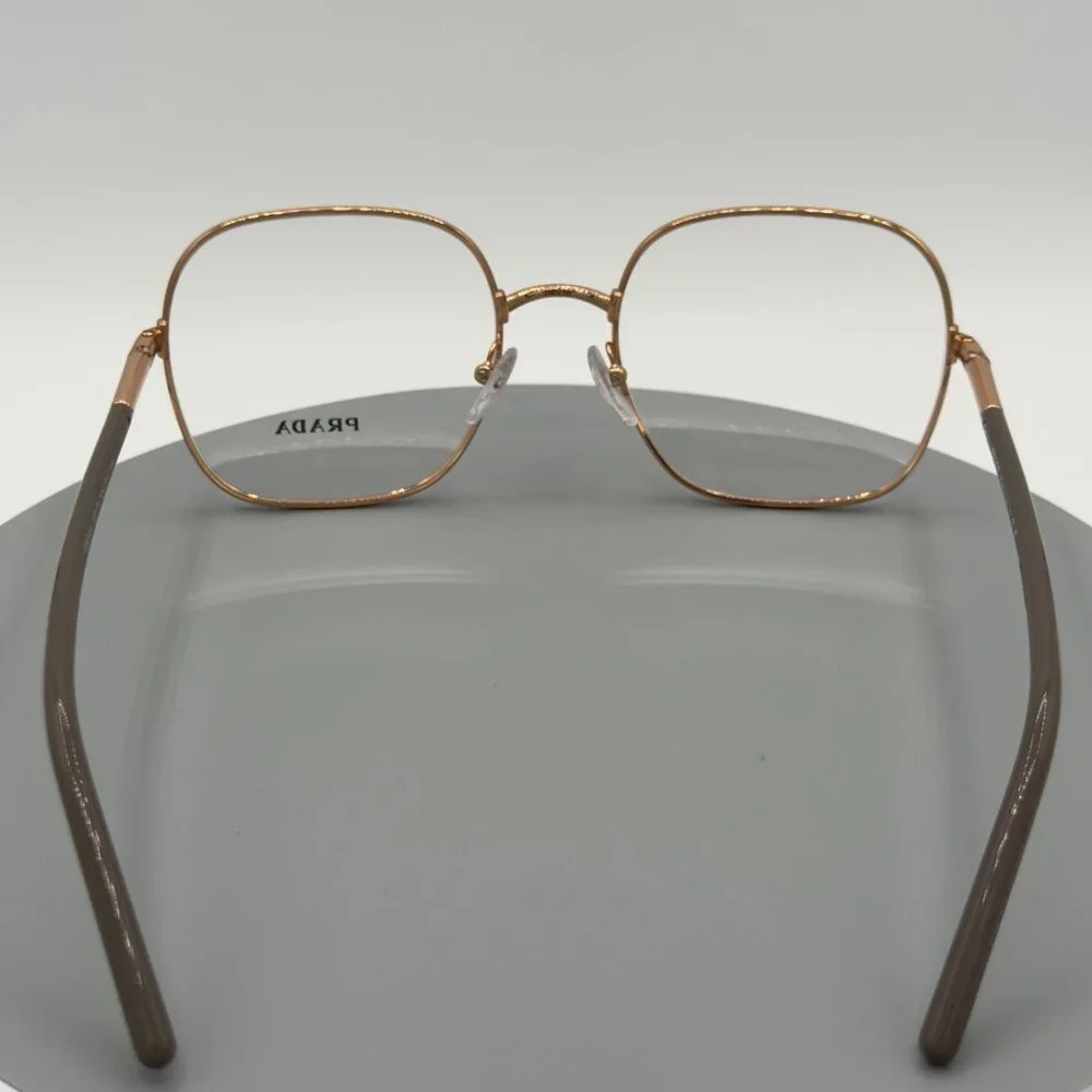 PRADA PR 56WV 02H1O1 Eyeglasses Frames Brown Beige 54-19-140